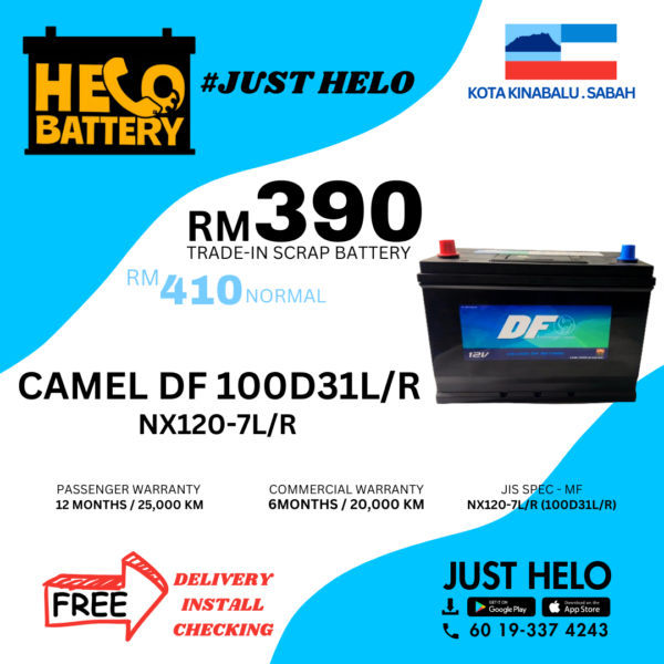 NX120-7L/R (100D31L/R) MF CAMEL DF